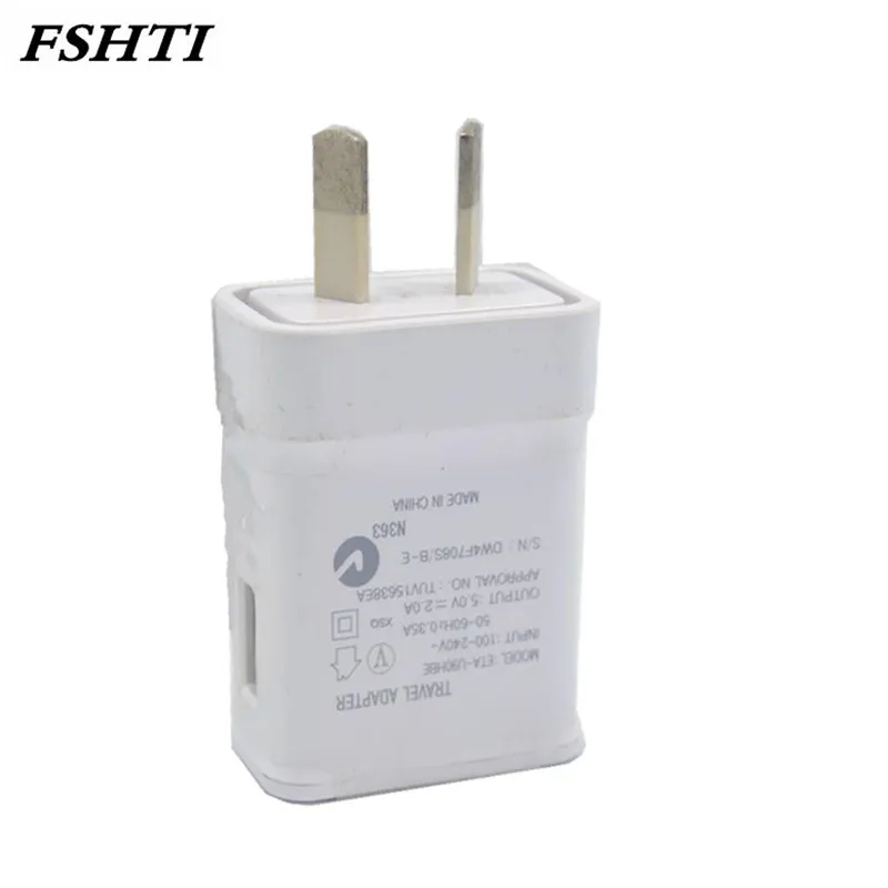 100pcs/Lot 2A AU Plug USB AC Power Wall Home Charger Power Adapter For Samsung Galaxy S5/6 Edge for Apple iphone Australia Adapter