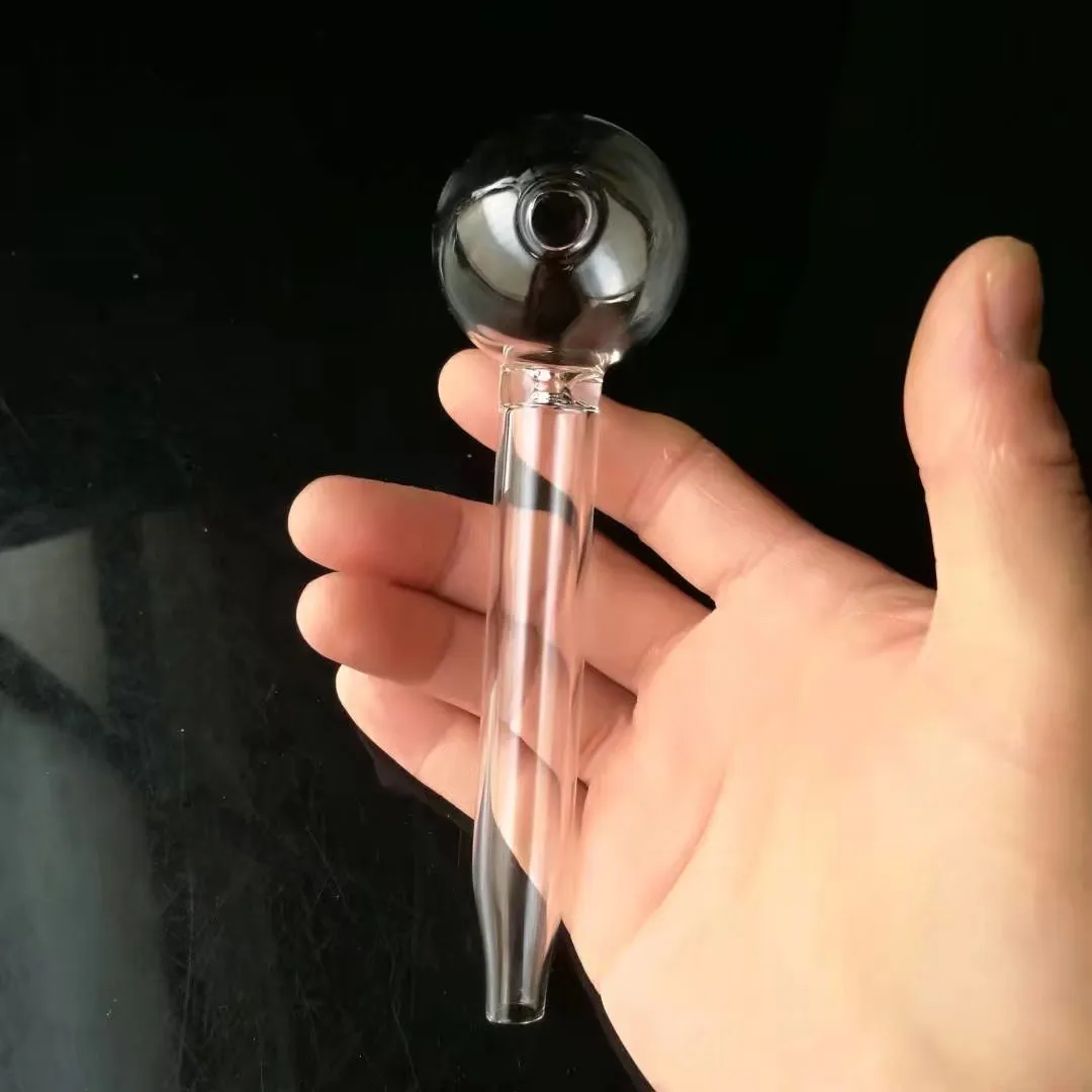 Super Bubble Pipe En Verre Transparent Bongs En Gros Tuyaux De Brûleur À Huile Conduites D'eau Pipe En Verre Plates-formes Pétrolières Fumer