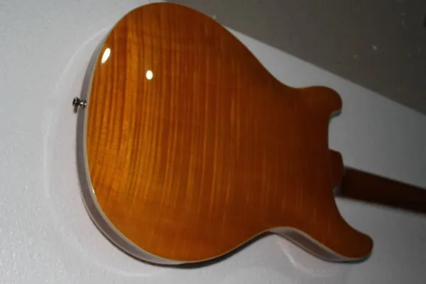 Vente en gros - meilleure guitare électrique CUSTOM 22 Hollow jaune P R S Chine Guitare