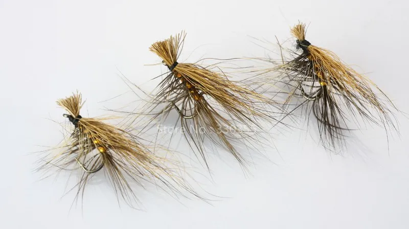 Elk Wing Caddis Dry Flies Trout Fly Fishing Lures H037 (12)