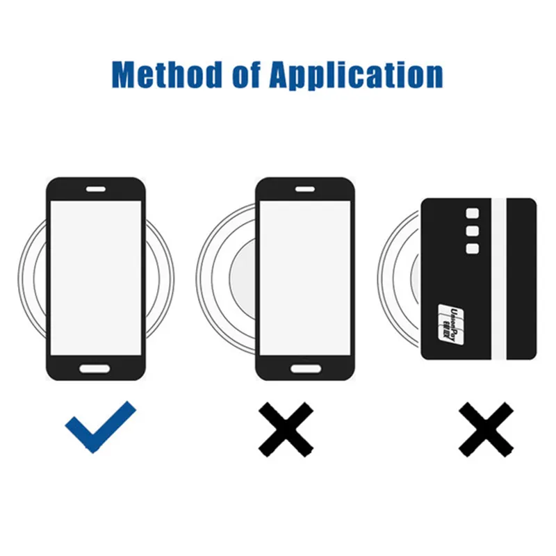 Piastra di ricarica wireless Crystal Qi Samsung S8 s10 Plus Iphone xs max Trasmettitore pad alto con pacchetto di vendita NO Ricarica rapida