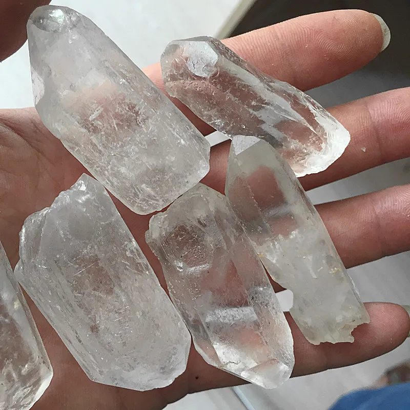 100g clair Quartz Point morceau naturel cristal brut baguette cristal brut quartz guérison Chakra énergie de guérison Fengshui