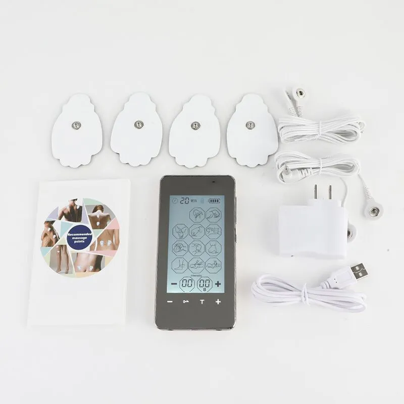 LCD Touch Screen TENS Unit With 12 Modes For Electric Pulse Therapy