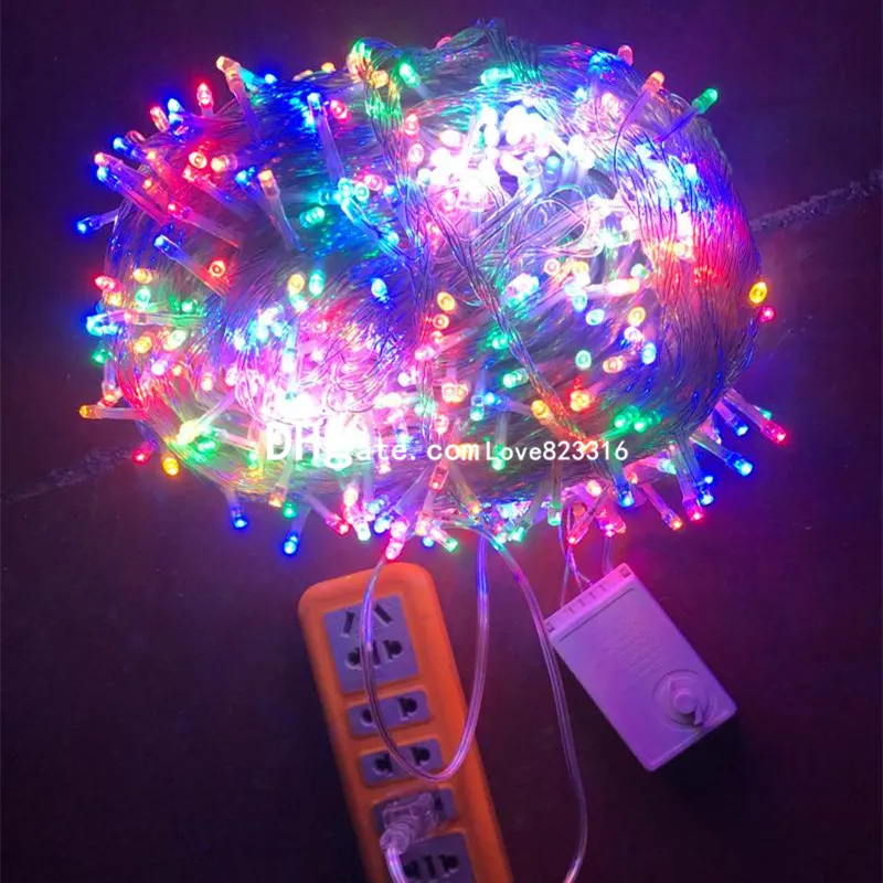 Factory Direct Sale Christmas Lights 100M 1000 Led String 8 Function