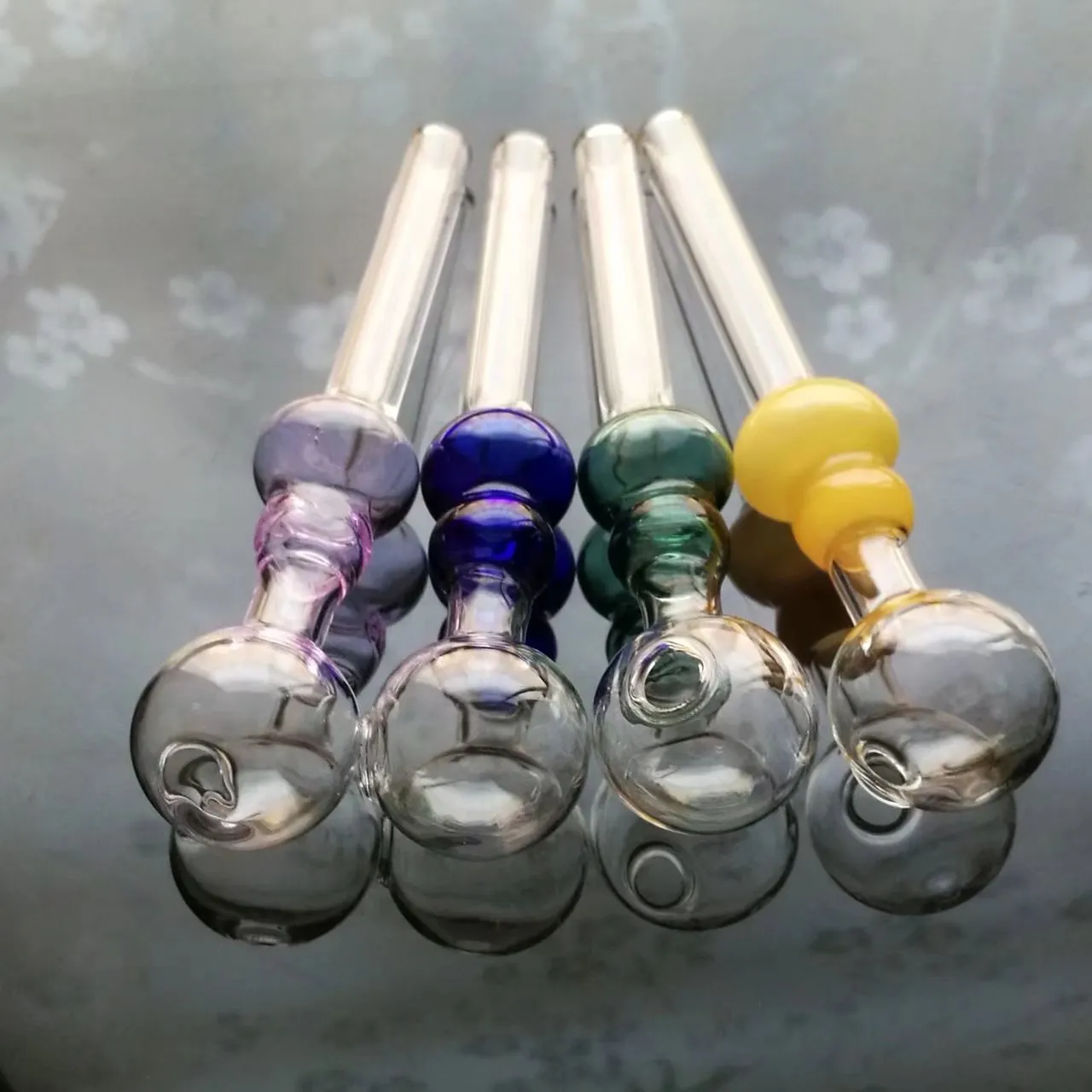 Straight gourd pot ,Wholesale Bongs Oil Burner Pipes Water Pipes Glass Pipe Oil Rigs Smoking 