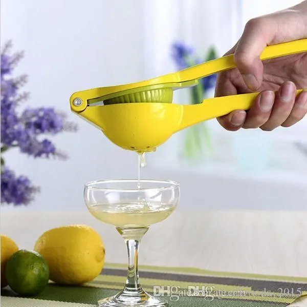 Aluminium Doppelschicht Manuelle Zitrone Orange Entsafter Squeezer Handpresse Obst Entsafter Küche Obst Gemüse Werkzeuge Entsafter b928