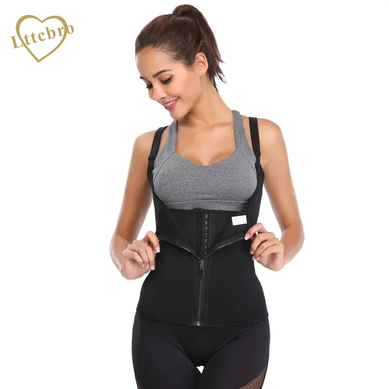 Midja Trainer Neopren Midja Trainer Body Shaper Bantning Kvinna Kropp Korset Vest Shapewear Viktminskning Shaper Plus Storlek