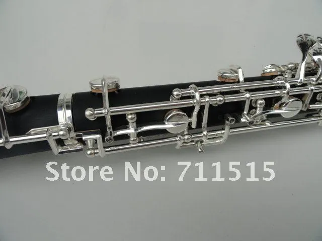 Ny ankomst Margewate Bakelite Tube Oboe Student Serie C Key Oboe Brand Musical Instrument med Fodral Gratis frakt