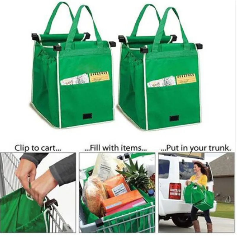 Sales!!Shopping Bag Foldable Tote Eco-friendly Reusable Supermarket Large Capacity Bags