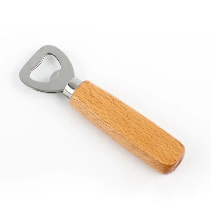 Apribottiglie con manico in legno Apribottiglie portatili Bar Utensili da cucina per feste Apribottiglie per birra Apribottiglie per vino 1000 pezzi