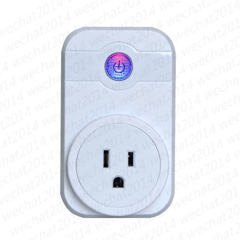 SMART WIFI Socket Plug Switch CN UK US EU-kontakt Remote Control Socket Outlet Timing Switch för Smart Home Automation