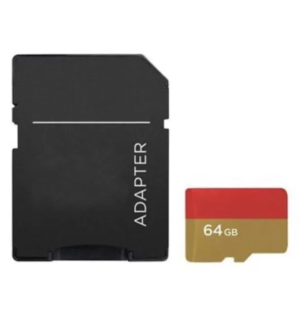 Pakiet mieszany Blackwhite Extreme 32 GB 64 GB 128 GB Klasa 10 Adapter SD Pakiet Blister Pakiet Epacket DHL 9144293