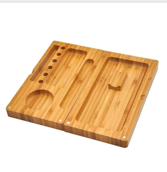 Other Smoking Accessories New Solid Wood Cigarette Tray Single Side Diameter 220mm Smoking set