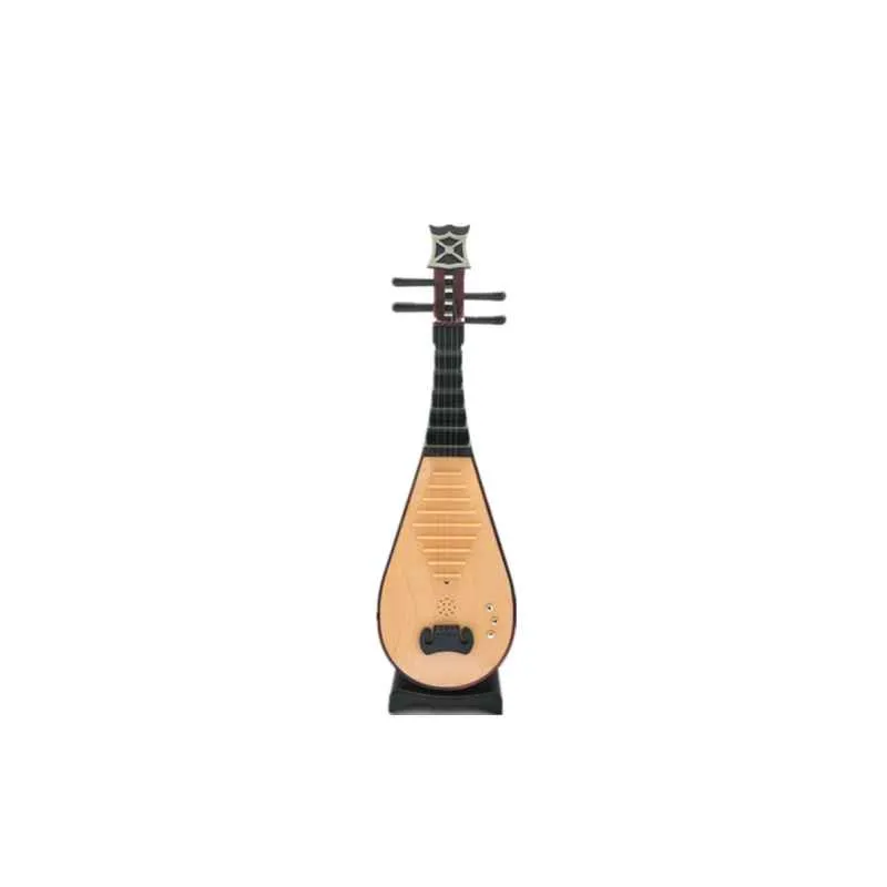 Gratis frakt Foto Studio Barnfotografi Props Forntida kostym Lute kan spela leksaker Visa musikinstrument Prop Plastic Small Lute