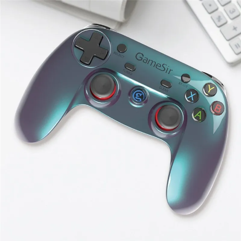 GAMESIR G3V Bluetooth Wireless Controller Wysokiej Wrażliwości Szybka Odpowiedź Na Telefon komórkowy Telewizor Tablet PC Gry Joysticka Gamepad