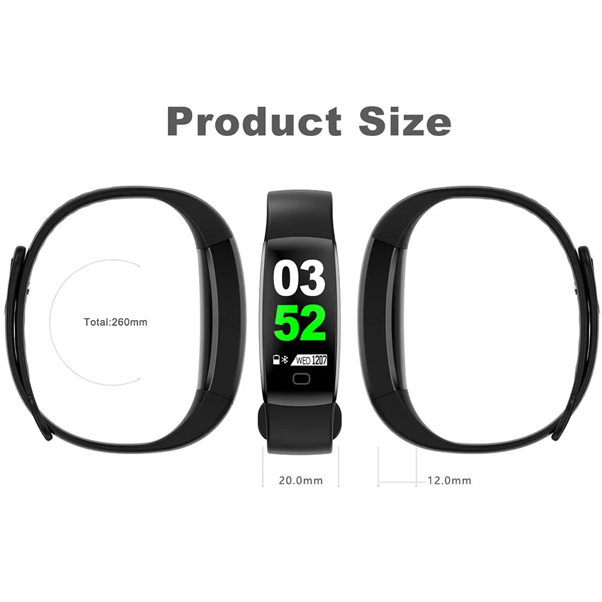Bracelet intelligent moniteur d'oxygène sanguin montre-bracelet intelligente GPS moniteur de sommeil étanche Bracelet de remise en forme Bracelet intelligent alarme d'appel pour iOS Android