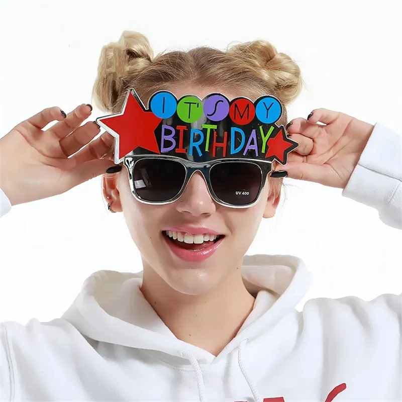 Party Specs Birthday Glasses Funny Prop For Masquerade Parties