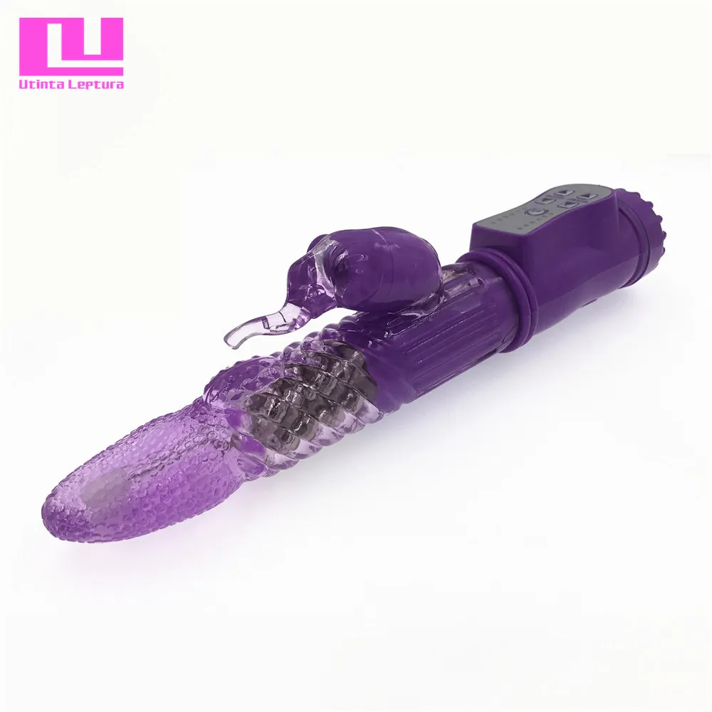 Simulation Tongue Vibrator Adult Sex Toy Pour Femmes 12 Vitesse G Spot Éléphant Vibrateurs Produits de Sexe Gode Sexy Vibrant Vibe Y1890804