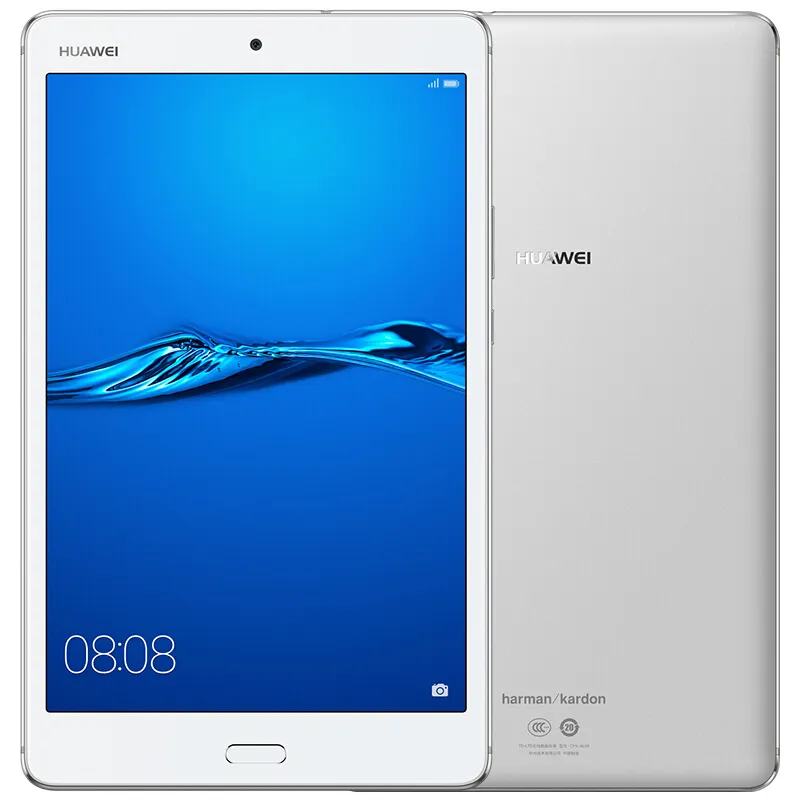 Tablette d'origine Huawei MediaPad M3 WIFI 4 Go de RAM 32 Go 64 Go 128 Go de ROM Kirin 950 Octa Core Android 8.4 "8.0MP ID d'empreintes digitales Smart PC Pad