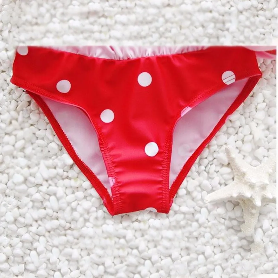 Schöne Babymädchen Prinzessin Wellenpunkte des Bikini -Badeanzugs mit Haarband One -Stück Baby Badebekleidung Mädchen Schwimmbad8140401