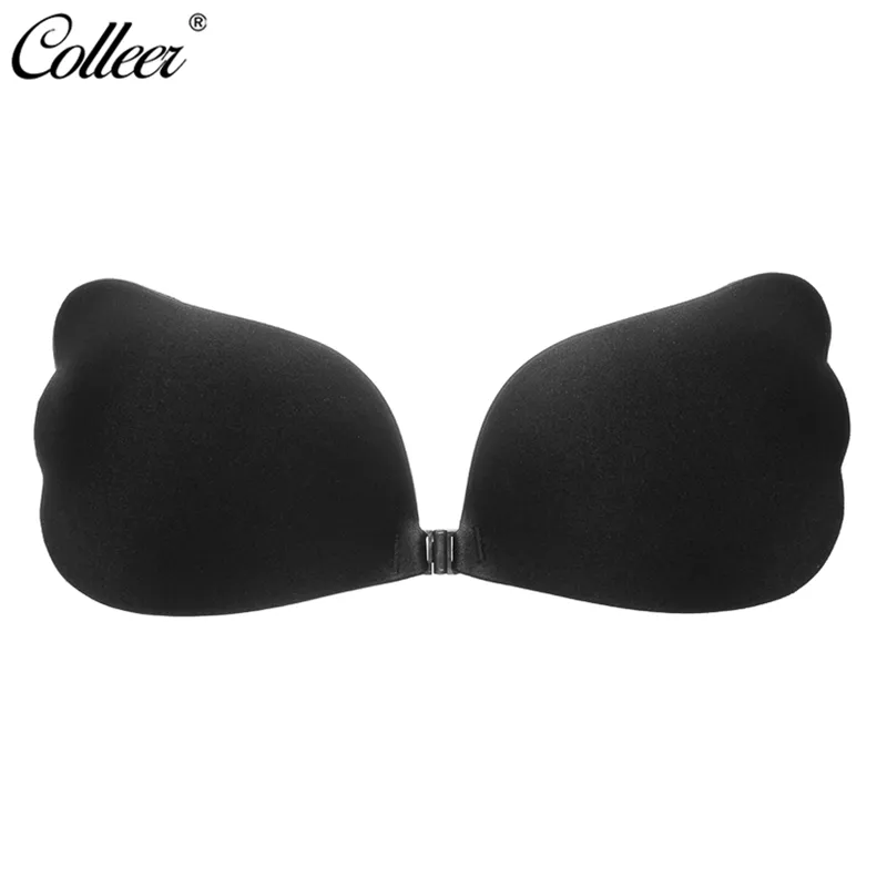 Push Up Invisible Bra Strapless Underwear Women Sezy Backless Lingerie  Silicone Bras Swimsuit Nipple Cover EF Big Cups Bralette