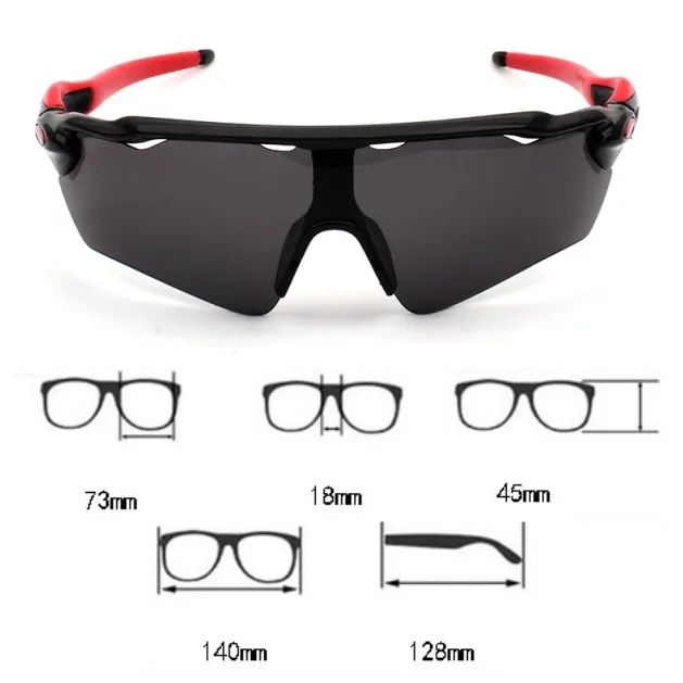 2018 New Fashion Outdoor Sports Glasses Men`s Sunglasses Bikes, Motorcycles Polarized Eyewear 100% UV Protection UV400 9 style options.
