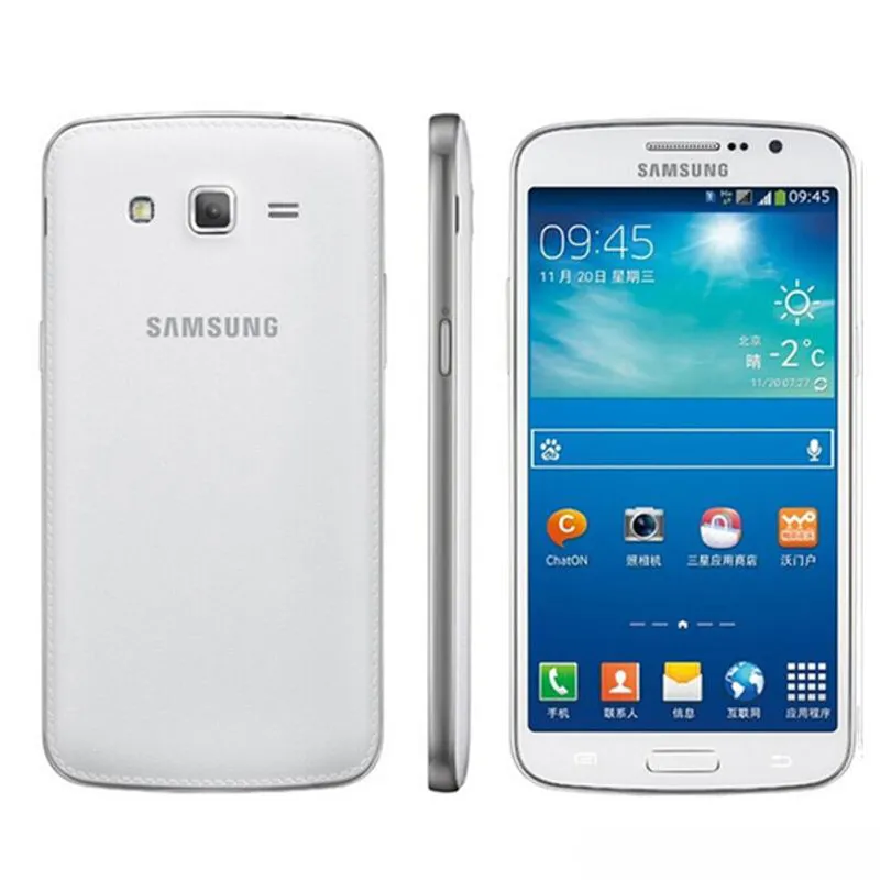 Gerenoveerde Originele Samsung Galaxy Grand 2 G7102 5.25 inch Quad Core 1.5GB RAM 8GB ROM 8MP Camera mobiele Telefoon