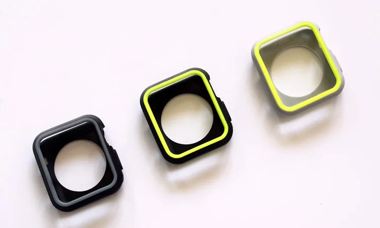 11 kleuren Sport NK Silicone Case voor Apple Watch Soft Protector Beschermende Cases van IWatch 41 mm 45 mm 49 mm
