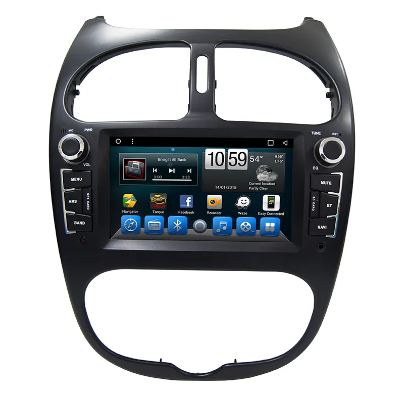Octa Core Car DVD DVD Radio Estéreo Bluetooth Para Peugeot 206 2000 2001 2002 2003 2004 2005 2006 2007 2008 2008 Cámara De Respaldo De 577,2 €, radio peugeot 206 - Vimarsana News