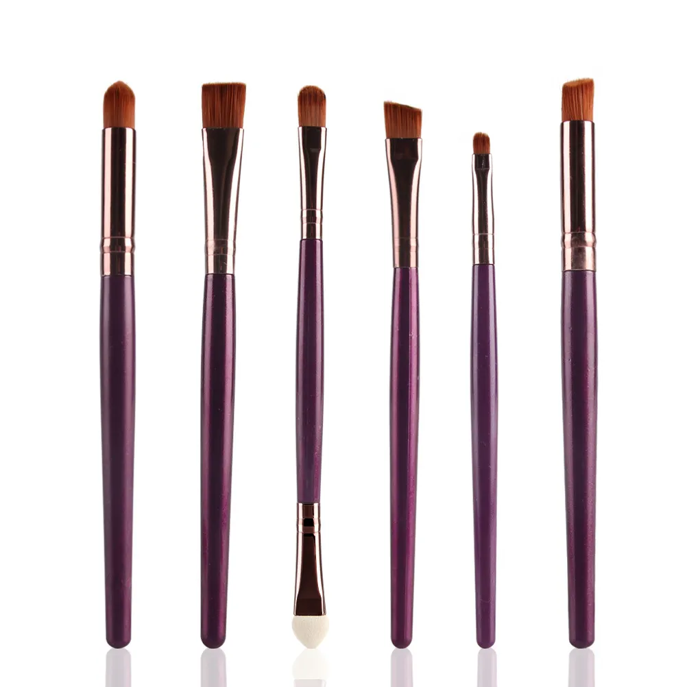 Makeup Brush Kit 6PCs Professionell Eye Shadow Brush Set DHL Free Eye Makeup Tools BR032