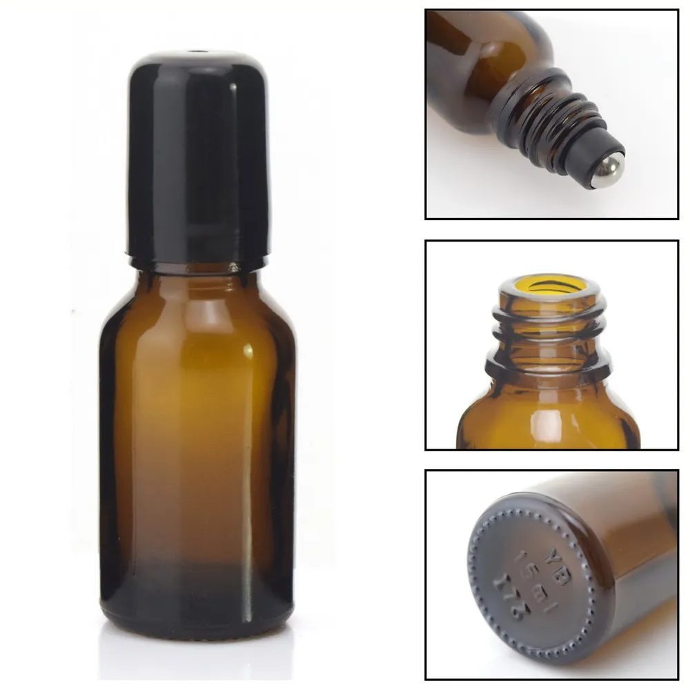 15ml amber roll on bottle