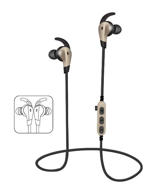 La tarjeta de MS-T6 TF se divierte los auriculares inalámbricos corrientes calientes del comercio exterior de los auriculares Bluetooth