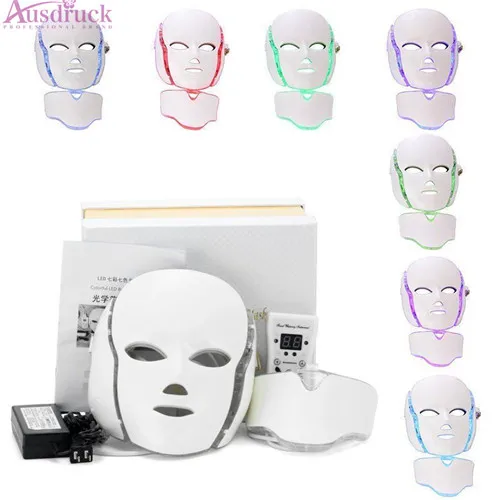 NEWEST LED Photon Therapy  Red Blue Green Light Treatment Facial Beauty Skin Care Rejuvenation Pototherapy Mask PDT Beauty Face C