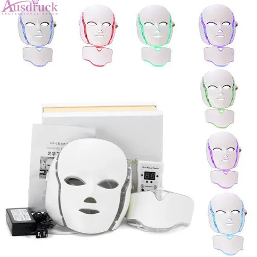 Masque de luminothérapie 4 modèles de vente chaude - Rajeunissement de la peau à la lumière photonique - Traitement du visage - Réduire l'acné Resserrer les lignes Reconstituer le collagène Fi