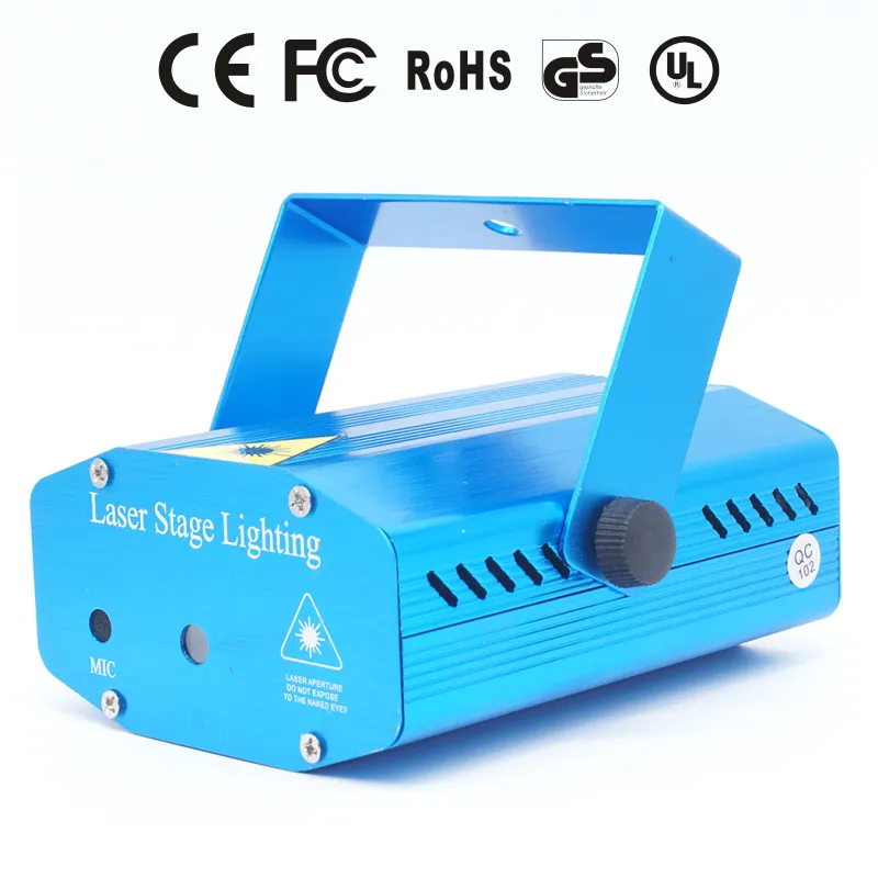 Stars Light Machine Mini Full Stars Sky Laser Projector Sound Activated LED Stage Lighting ...