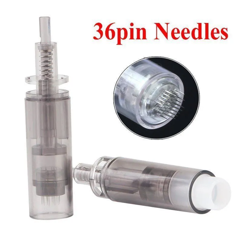 Grey Color 9/12/24/36/42 Needle Cartridge Fits Dermapen 3/ Mydermapen Cosmopen Dr pen A7 Needles Skin Care