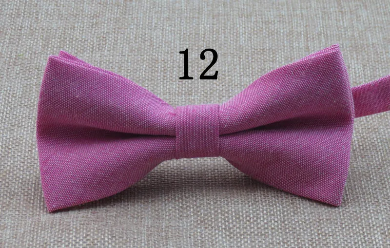 Solid Vuxen Bowtie Kopia Cowboy Bow Tie15 Färger Justera spänne Män Kvinnor Bowknot Necktie Yrkesband för julklapp