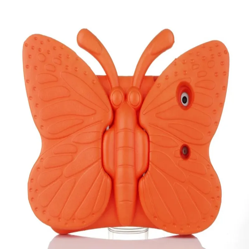10 stücke/Hot EVA Stoßfest Fall für iPad Mini 1 2 3 Cartoon Schmetterling Stehen Tablet Abdeckung für iPad mini Kinder Sicher Fällen