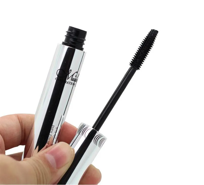 Ny Menow Märke Eye Mascara Makeup Long Eyelash Silicone Brush Längde Curling Eyelashes Mascara Vattentät svart