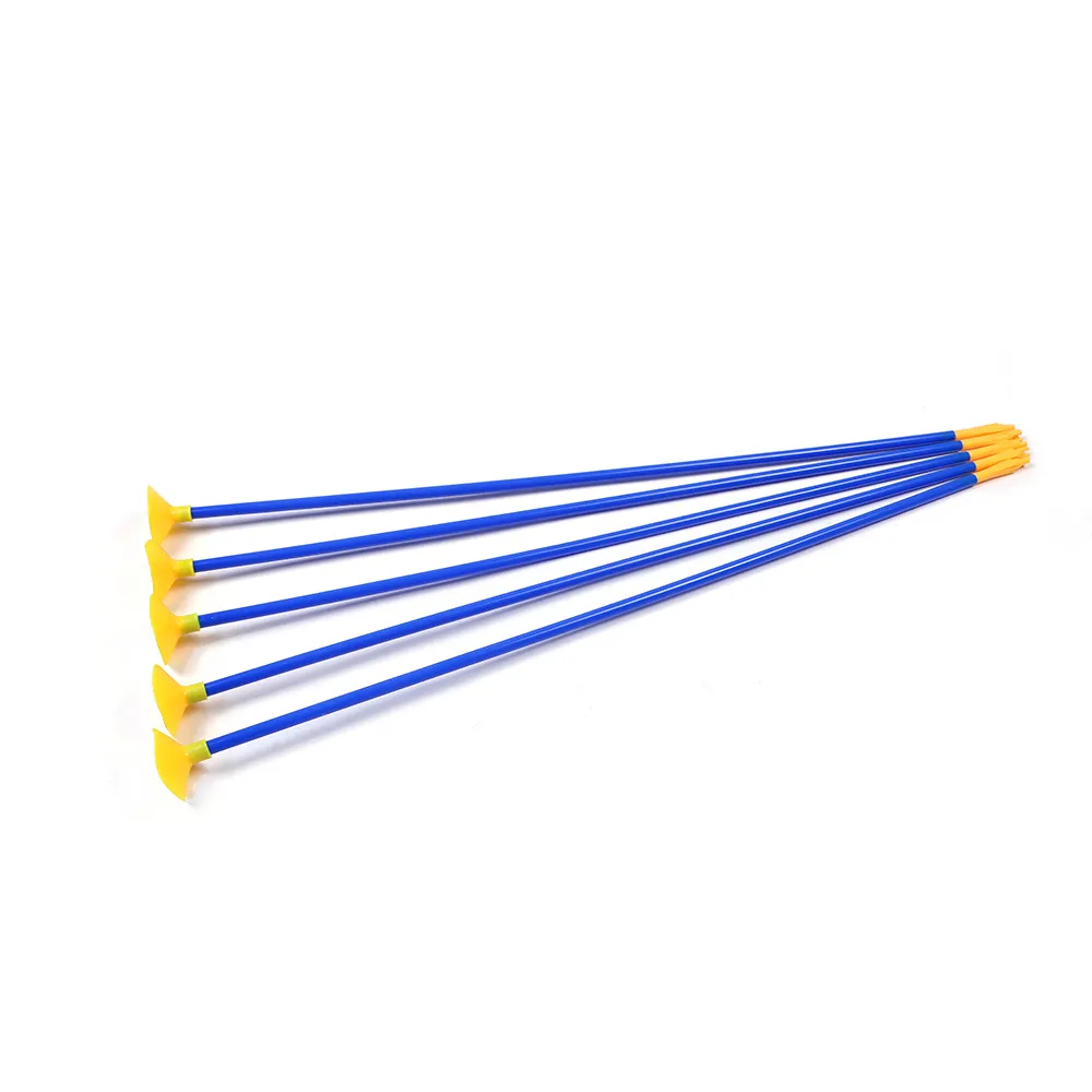 Lot De 12 Flèches à Ventouse Pour Enfants – PVC – Sécuritaires – 42 Cm – Compatibles Avec La Plupart Des Arcs – Entraînement Au Tir En Intérieur/Extérieur