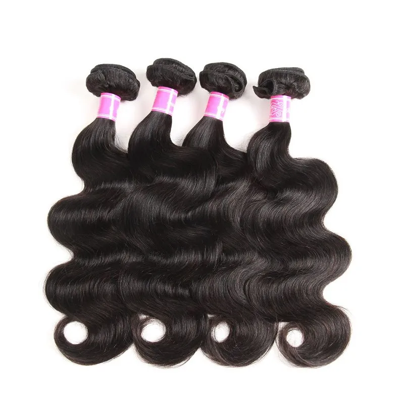 Brazilian Body Wave 3 Bundles Natural Color Virgin Hair Weave 100 Unprocessed Human Hair Deals Extensions5751963