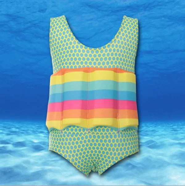 Venda quente crianças bebê menino meninas flutuabilidade swimsuit removível float terno swimwear maiô frete grátis
