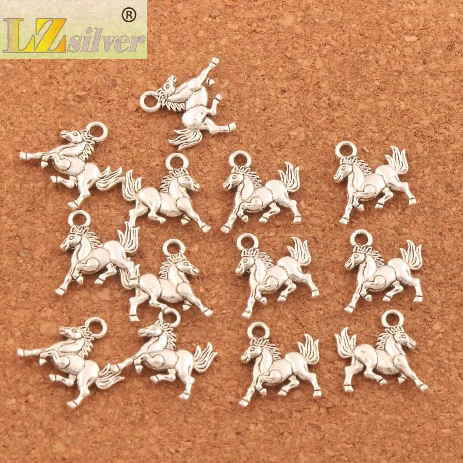 lot My Little Horse Spacer Charm Beads 14x155mm Hangers voor Cowgirl Teen Girls Equestrian Birthday Gift Diy L1814651310