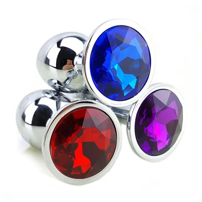 Stainless Steel Metal Anal Plug 7cm x 2.8cm Butt Plug with Crystal Jewelry  Unisex Metal Anal Beads from Dhgate Anal Toys - price 10.06