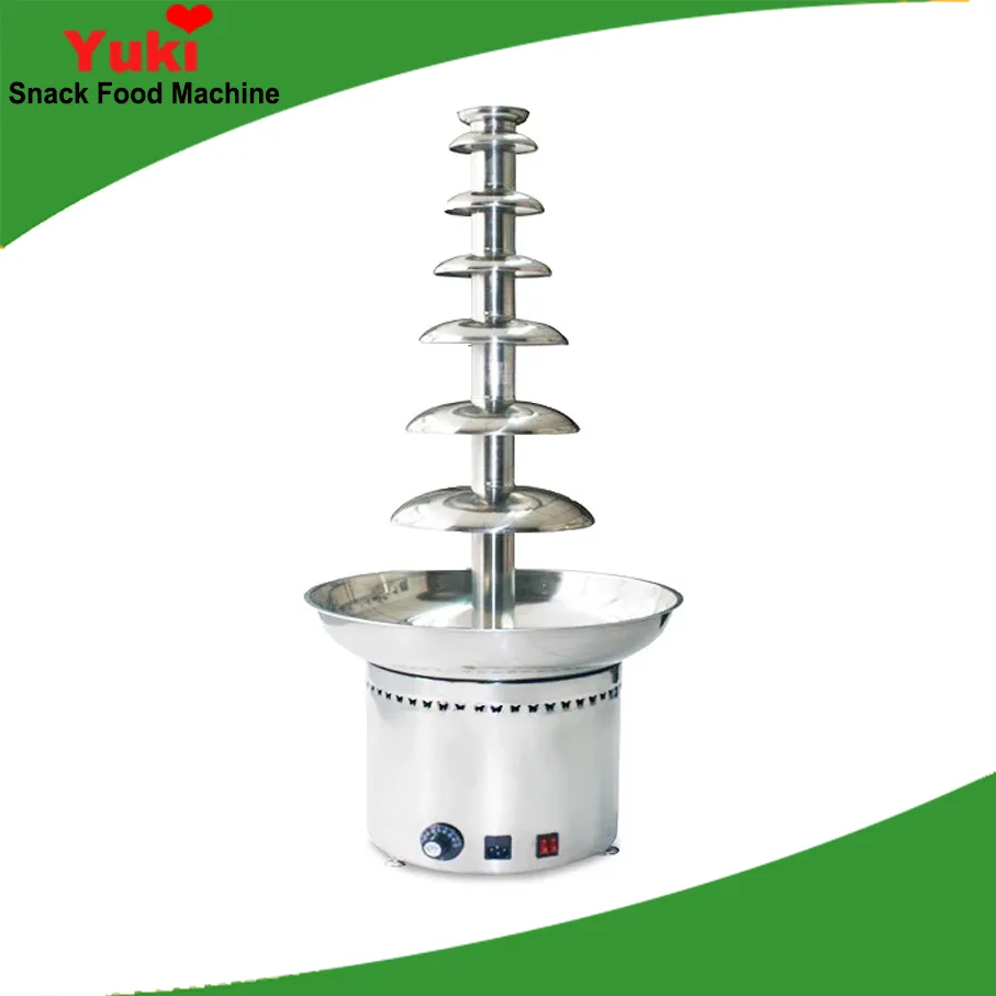 Wholesale Large 7 Tiers Commercial Chocolate Fountain Machine Electric