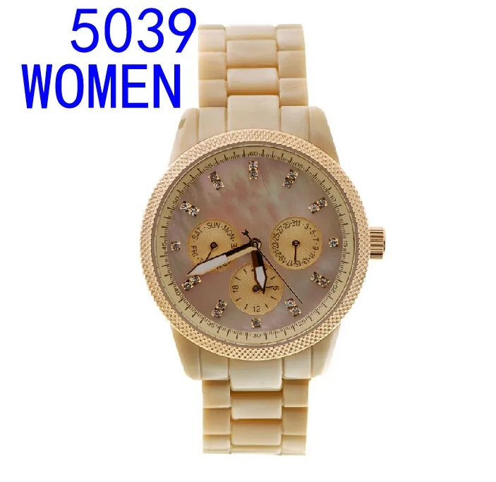 Marca de moda por atacado m5039 relógio de senhoras de quartzo, Dial Rose Gold, senhoras de aço inoxidável assistir. Qualidade de primeira classe, o melhor preço. S grátis