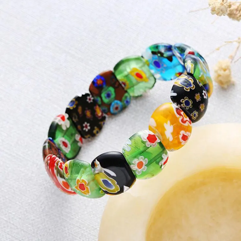 Murano Glass Silicone Charm Bracelets Hot Sale Lampwork Inspiration Bead  Jewelry For Women, Perfect For Valentines Day And Weddings From Kebe1,  $12.27 | DHgate.Com