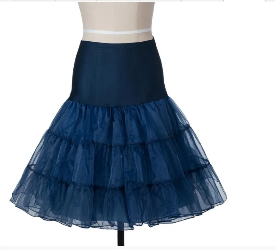 Vintage rockabilly petticoat in de jaren 50