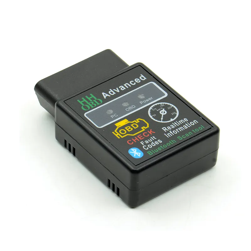 車のBluetooth OBD2スキャナー診断ツールELM327最新のV2.1高度なOBDIIコードリーダー車ツール