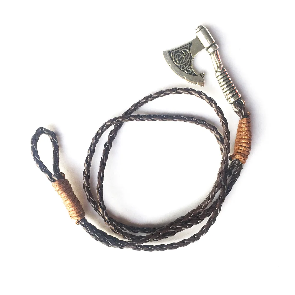 Slavic Perun Ax Trinity Symbol Viking Runes Diy Beads Handmade Braided –  Comptoir Viking